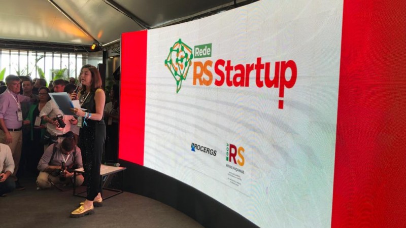 Evento de lançamento da plataforma Rede RS Startup no RS Innovation Stage
