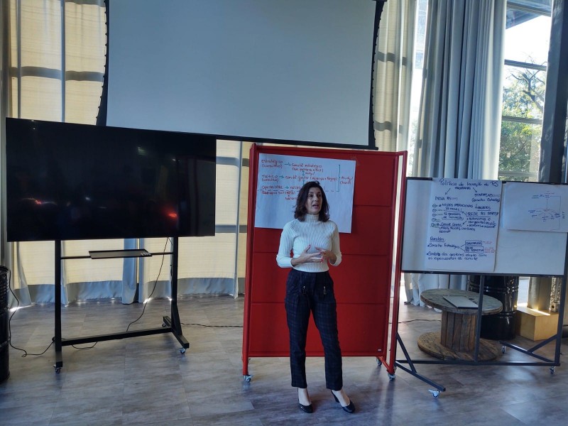 Secretária Simone Stülp participa de encontro sobre a Rede RS Startup