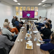 Reunião da Governança do Tecnosinos com a secretária Simone Stülp