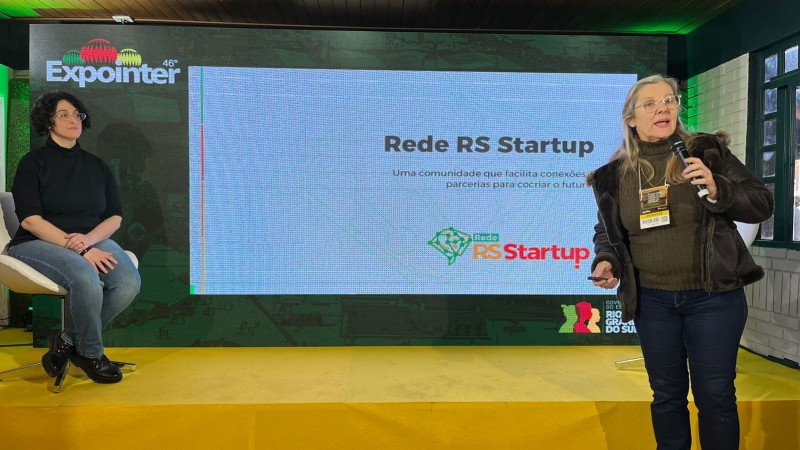 Equipe da Rede RS Startup se apresenta no RS Innovation Agro Stage