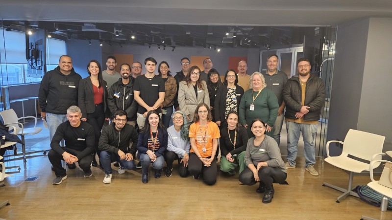 Professores participantes da capacitação